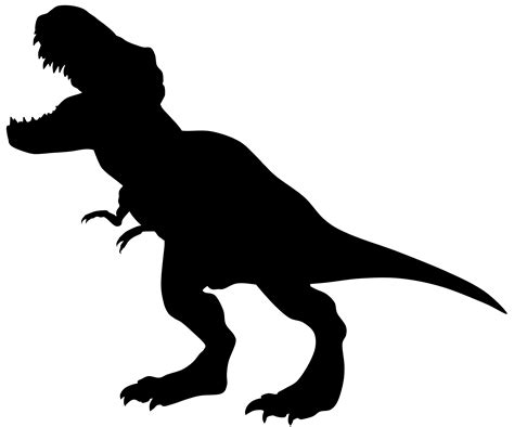 dinosaur clipart black and white.